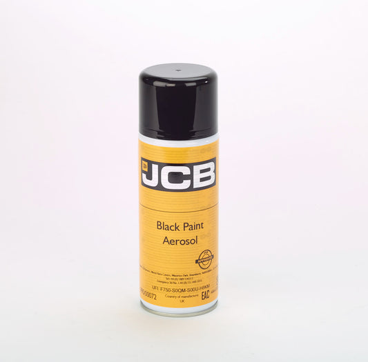 JCB Black Paint Aerosol