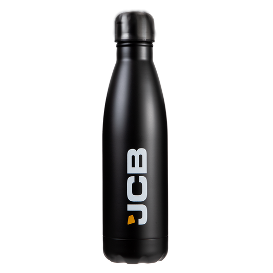 JCB Black Water Bottle