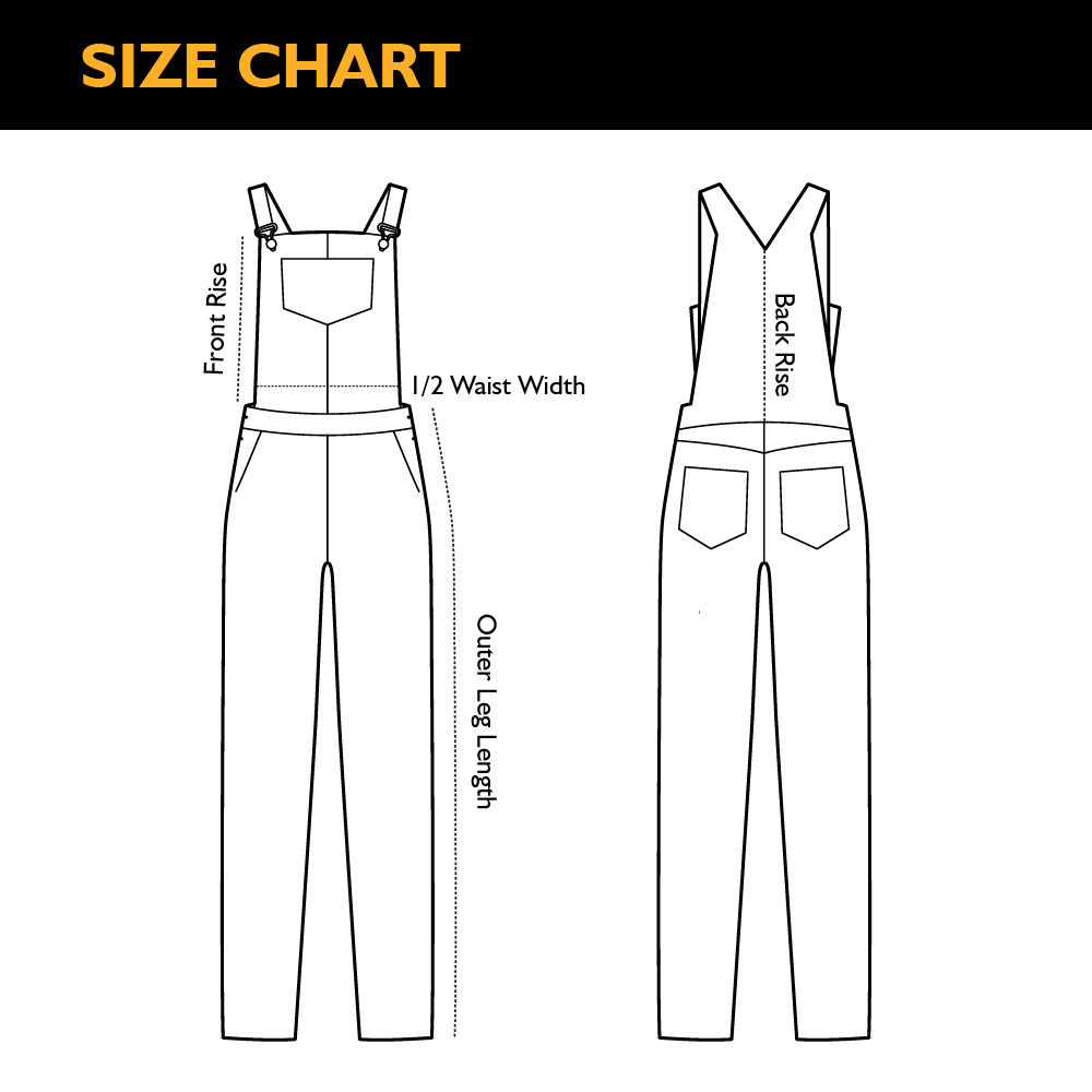 JCB Adult Bib and Braces JCB3242